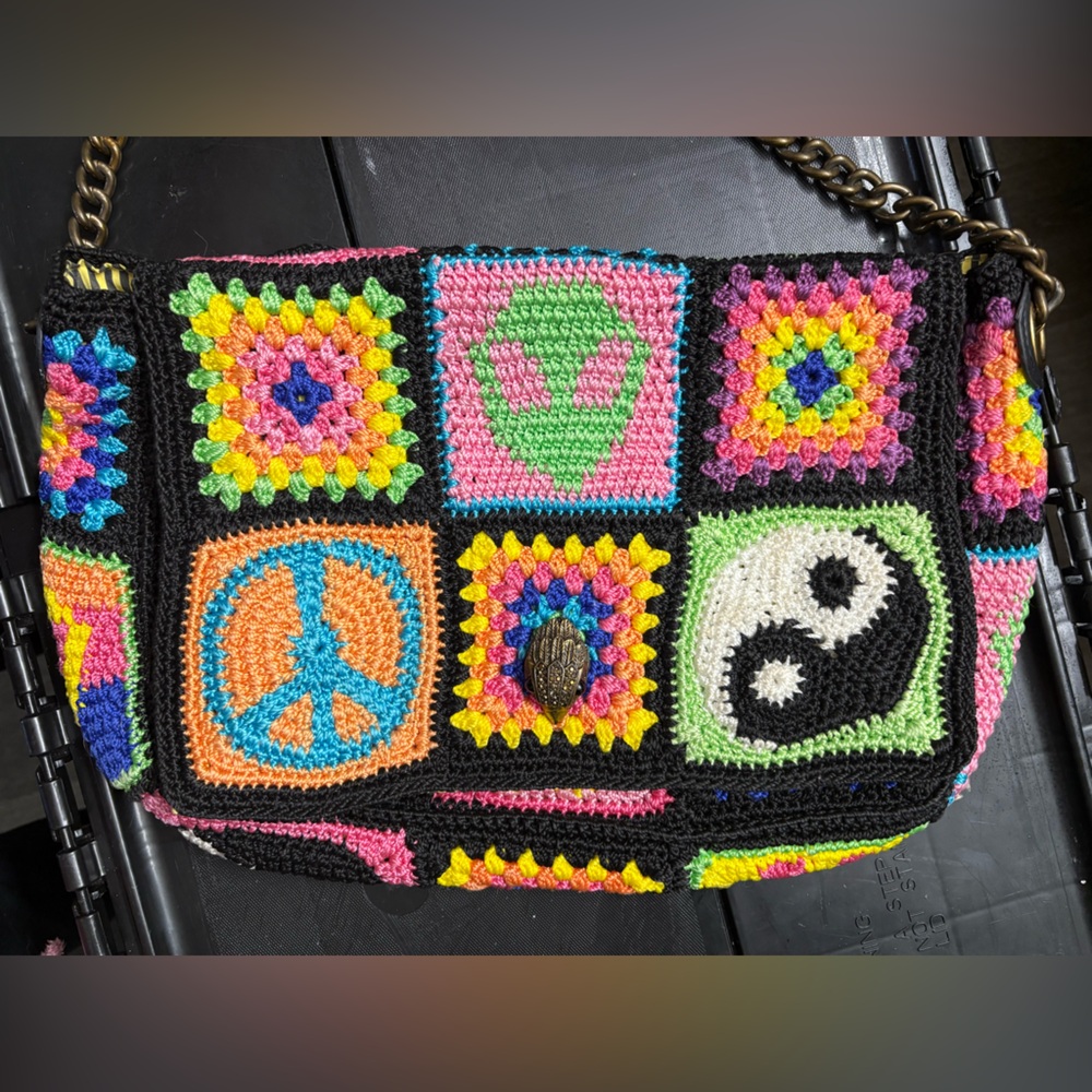 Large Kensington Crochet Bag by KURT GEIGER